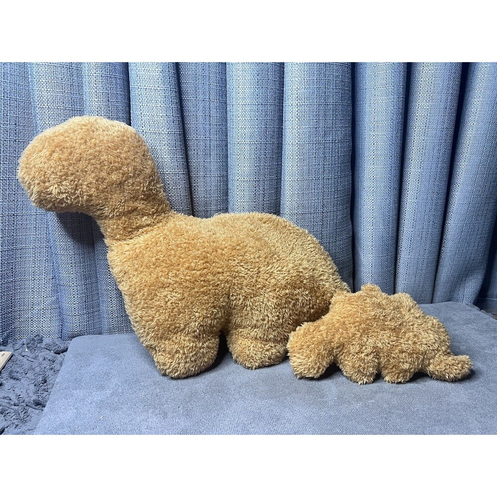 Chicken Nugget Dinosaur Brachiosaurus Stegosaurus Plush Stuffed Animal Toy Lot